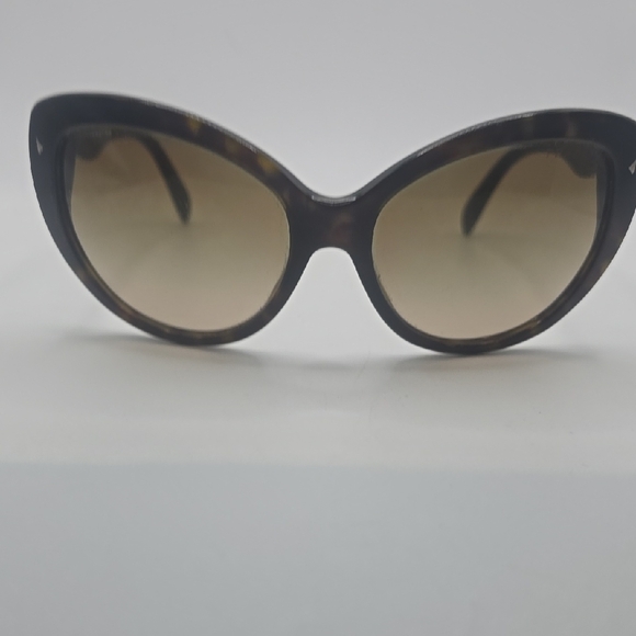 Prada Tortoise Shell Cat-Eye Sunglasses - Picture 1 of 5